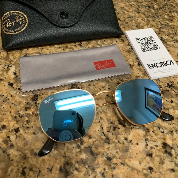 🚫SOLD🚫 NEW Rayban HEXAGONAL Sunglasses - Picture 3 of 8